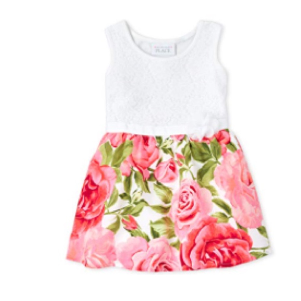 Sleeveless Printed Tutu Bloomer Dress